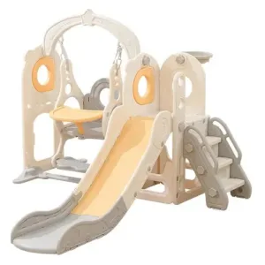 Spatiu de joaca pentru copii 3in1 Nichiduta Garden Grey de interiorexterior