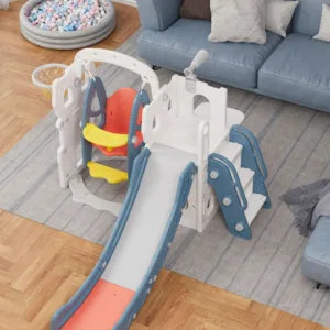 Spatiu de joaca pentru copii 3in1 Nichiduta Garden White de interiorexterior