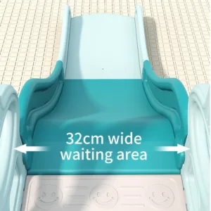 Spatiu de joaca pentru copii Nichiduta Garden Tower Blue interiorexterior 3in1 cu tobogan