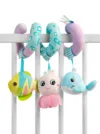 Spirala cu jucarii din plus pentru patutcarucior Sensillo Caracatita