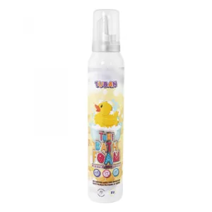 Spuma creativa pentru baie si slime Tubi culoarea galben 200 ml