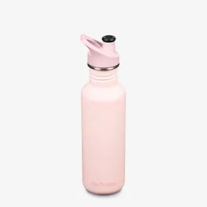 Sticla Klean Kanteen cu capac sport 800 ml Heavenly Pink