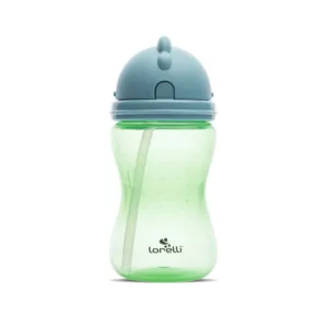 Sticla copii cu pai Lorelli Baby Care Blue