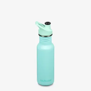 Sticla cu capac sport Kid Classic 532 ml Klean Kanteen Pastel Turquoise