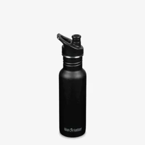Sticla cu capac sport Klean Kanteen Classic Narrow Black 532 ml