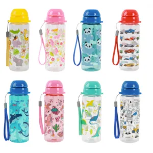 Sticla cu pai din tritan zane 400 ml