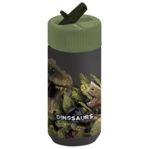 Sticla de apa Kidea pentru copii 330 ml dinozauri BADN18