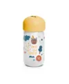 Sticla de apa cu pai inclus Suavinex Forest 340 ml galben