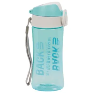 Sticla de apa pentru copii 400 ml plastic turcoaz