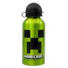 Sticla din aluminiu 400 ml Minecraft Creeper Verde