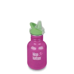 Sticla din otel inoxidabil cu capac Sippy Narrow Klean Kanteen Clasic Wild Orchid 355 ml