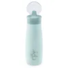 Sticla sport din otel inoxidabil 2 in 1 Nuk Mini Me 500 ml 12 luni + Verde
