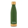 Sticla termoizolanta bambus calatorii Nava verde 500 ml