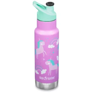 Sticla termos cu capac sport Kid Classic Klean Kanteen Narrow Unicorns 355 ml