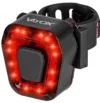 Stop bicicleta cu LED incarcare USB rezistenta la apa 100 lumeni Rosu