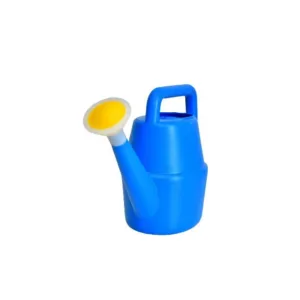 Stropitoare de jucarie pentru copii Huby Toys Blue cu maner si capat cu floricica