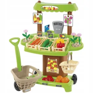 Supermarket cu fructe si legume Ecoiffier