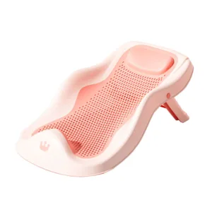 Suport anatomic bebelusi Little Mom Royal Pink pliabil pentru cadita copii