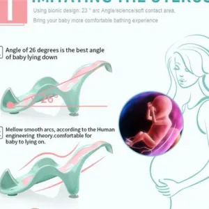 Suport anatomic pentru cadita copii Little Mom Cocoon Green