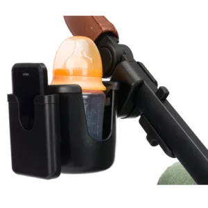 Suport de pahar si telefon pentru carucioare Fillikid black