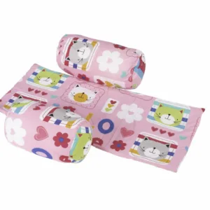 Suport de siguranta SomnArt Flori cu paturica impermeabila pentru bebelusi