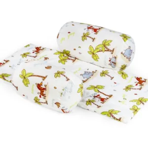 Suport de siguranta SomnArt Jungle cu paturica impermeabila pentru bebelusi
