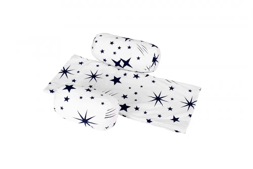 Suport de siguranta SomnArt Stelute cu paturica impermeabila pentru bebelusi