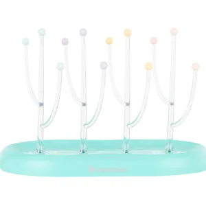 Suport pentru biberoane KikkaBoo Marble Mint