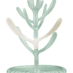 Suport pentru uscat biberoane KikkaBoo Tulip Mint