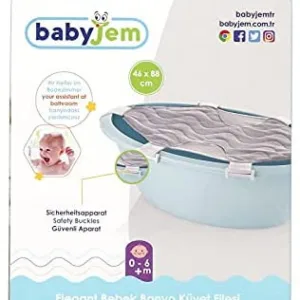 Suport textil pentru cadite Babyjem elegant White