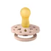 Suzeta Bibs Boheme Latex tetina rotunda 0 luni + Blush