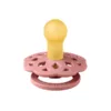Suzeta Bibs Boheme Latex tetina rotunda 0 luni + Dusty Pink