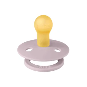 Suzeta Colour Latex Bibs tetina rotunda 0 luni + Dusky Lilac