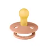 Suzeta Colour Latex Bibs tetina rotunda 0 luni + Peach