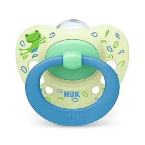 Suzeta NUK Signature silicon 6-18 luni diverse culori