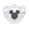 Suzeta Nuk Disney Mickey silicon 6-18 luni M2 transparentroz