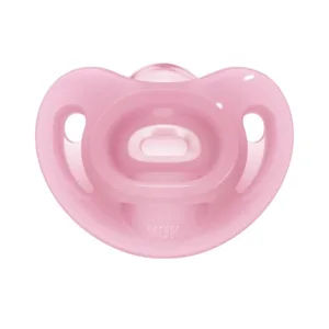 Suzeta Nuk Sensitive Silicon M1 Roz 0-6 luni