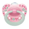 Suzeta Nuk Signature silicon 18-36 luni M3 roz pastel