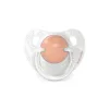 Suzeta anatomica din silicon 2 buc pentru 6-18 luni Dreams piersica