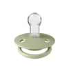 Suzeta de lux silicon Bibs tetina rotunda marime universala 0-3 ani Sage