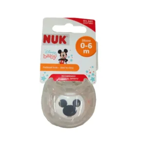 Suzeta silicon Nuk Mickey 0-6 luni