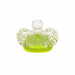 Suzeta silicon rotunda Minut Baby 0-6 + verde