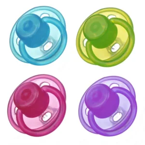 Suzeta silicon rotunda Minut Baby 3+ mov