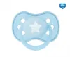 Suzeta silicon simetrica 0-6 luni Pastelove albastru