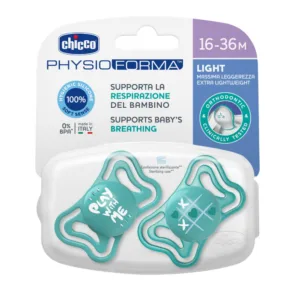Suzete Chicco PhysioPhorma Light 2 bucati bleu 16-36 luni