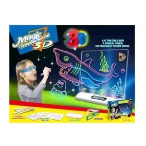 Tabla magica de desen Magic Board cu efect 3D Ocean