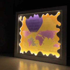 Tablou luminos Fetita 041