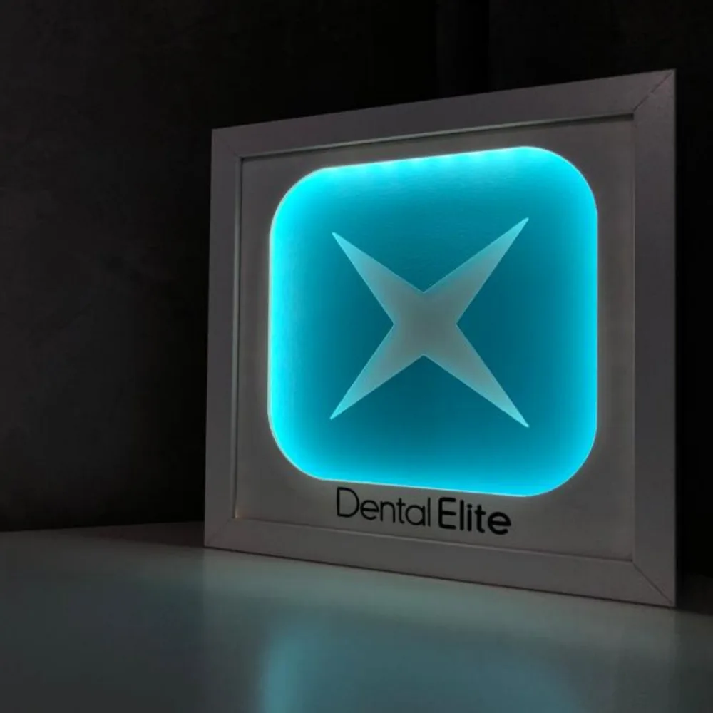 Tablou luminos Logo 015