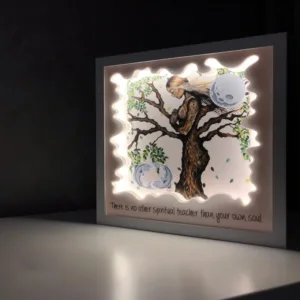 Tablou luminos Logo 016