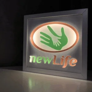 Tablou luminos Logo 032